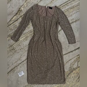 Elegant Brown Dress